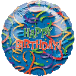 Anagram 32" Happy Birthday Confetti Balloon