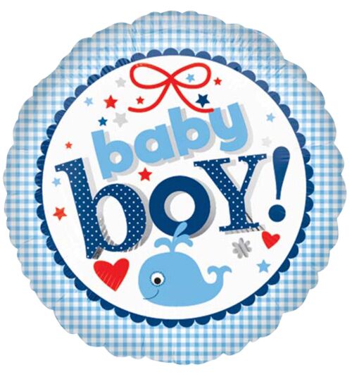 ValueLine 18" Baby Boy Balloon