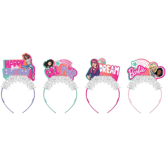 Barbie Dream Together Paper Headbands 4pc
