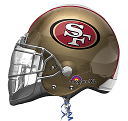 Anagram 21" San Francisco 49ers Helmet Balloon