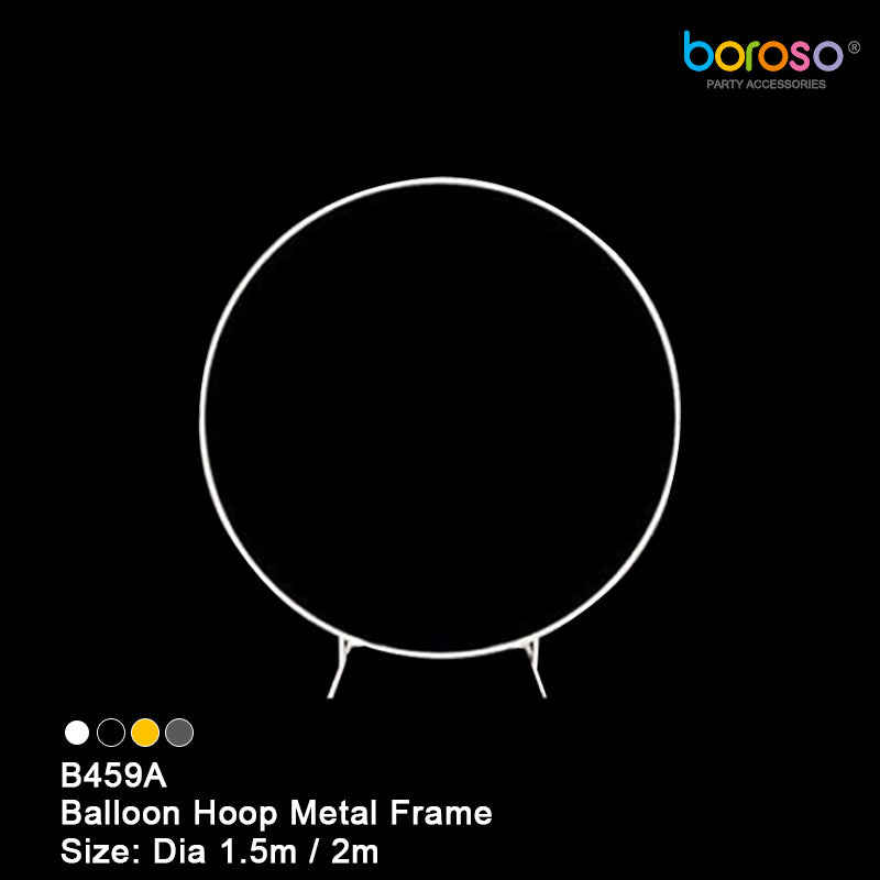 Borosino B459-2M Balloon circle frame  (6.56ft)-White