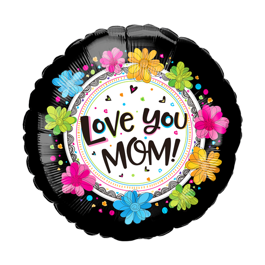 Party America 18" Love You Mom Balloon