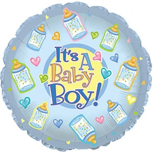 CTI 18" It's A Baby Boy Balloon