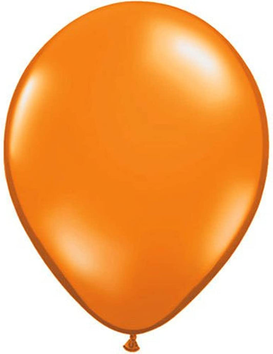 Qualatex 16" Mandarin Orange Latex Balloons 50ct