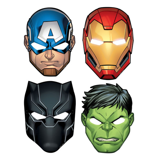 Marvel Avengers Powers Unite™ Paper Masks 8ct