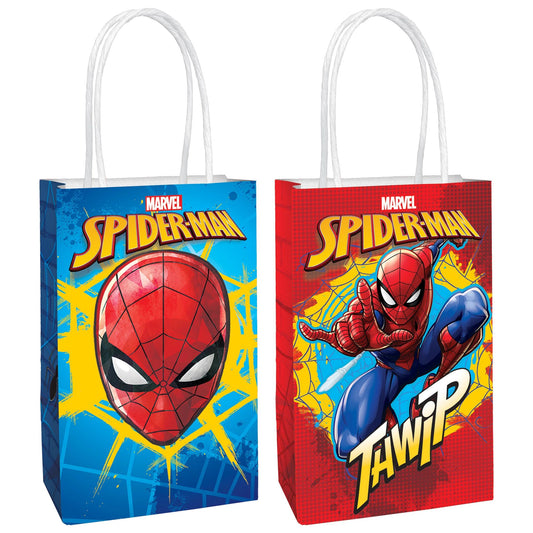 Spider-Man™ Webbed Wonder Printed Paper Kraft Bag 8ct