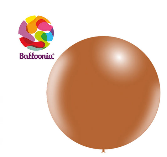 Balloonia 3ft Latex Brown 5ct