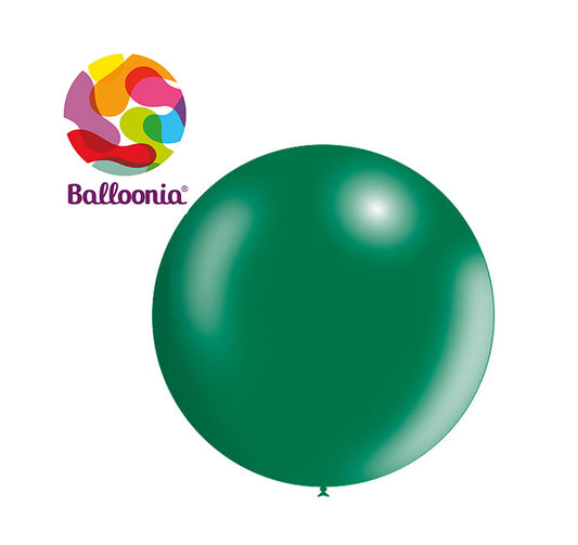Balloonia 2ft Metallic Forest Green 5ct