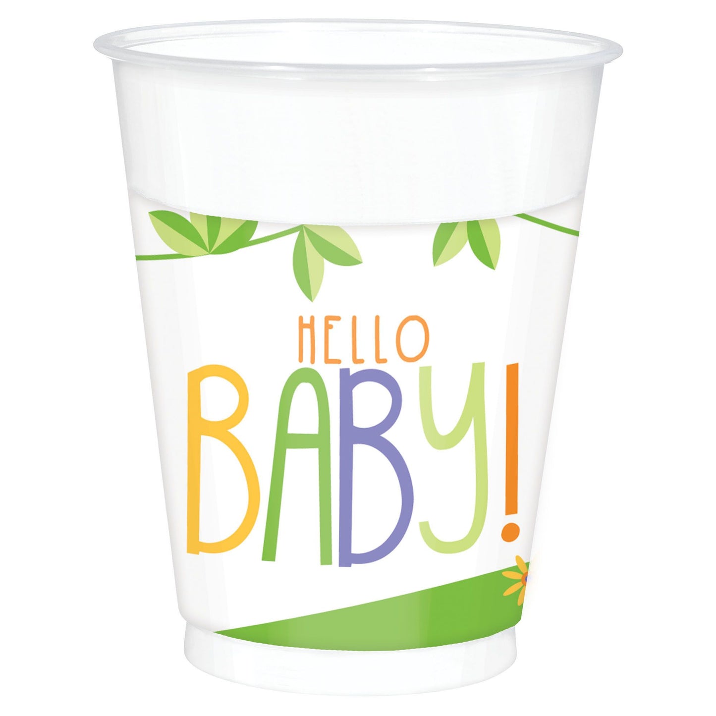 Fisher-Price Hello Baby 16oz Plastic Cups 25ct