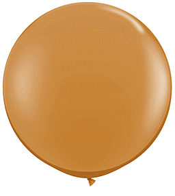 Qualatex 3ft Mocha Brown Latex Balloon 2ct