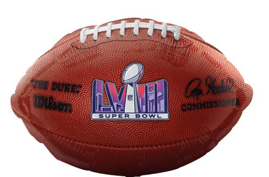 Anagram 31" Super Bowl 58 Football Shape Balloon