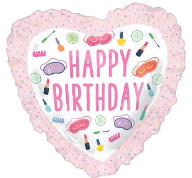 Anagram 28" Happy Birthday Spa Party Balloon