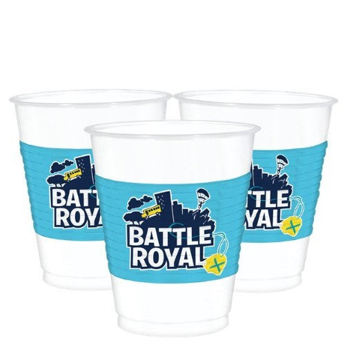 Battle Royal 16oz Plastic Cups 8ct