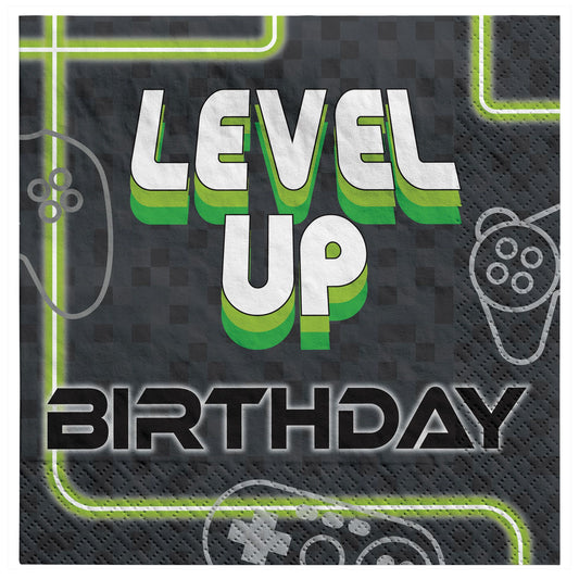 Level Up Luncheon Napkins 16ct