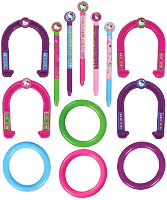 Hello Kitty Ring Toss & Horseshoes Game