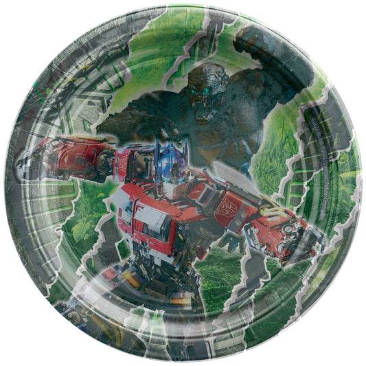 Transformers: Rise Of The Beasts 7" Plates 8ct