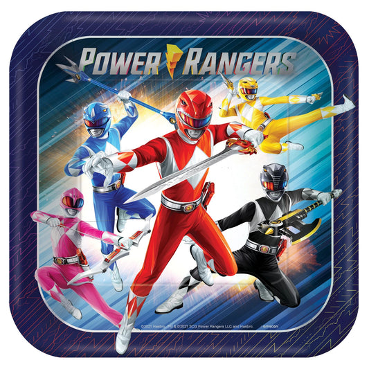 Power Rangers Classic 9" Plates 8ct
