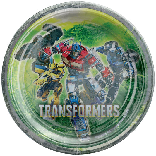 Transformers: Rise Of The Beasts 9" Plates 8ct