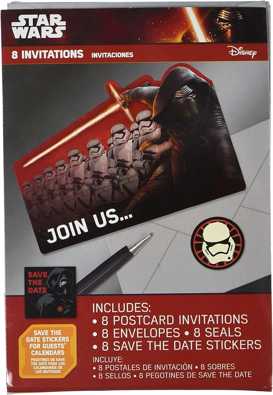 Star Wars™ Episode VII Postcard Invitations