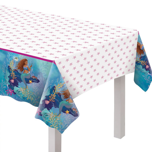 The Little Mermaid Plastic Table Cover 1ct