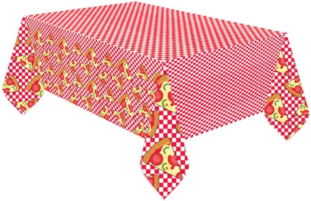 Pizza Party Paper Tablecover