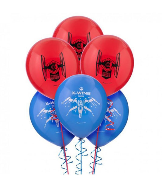 Star Wars 'The Force Awakens' 12" Latex Balloons (6ct)