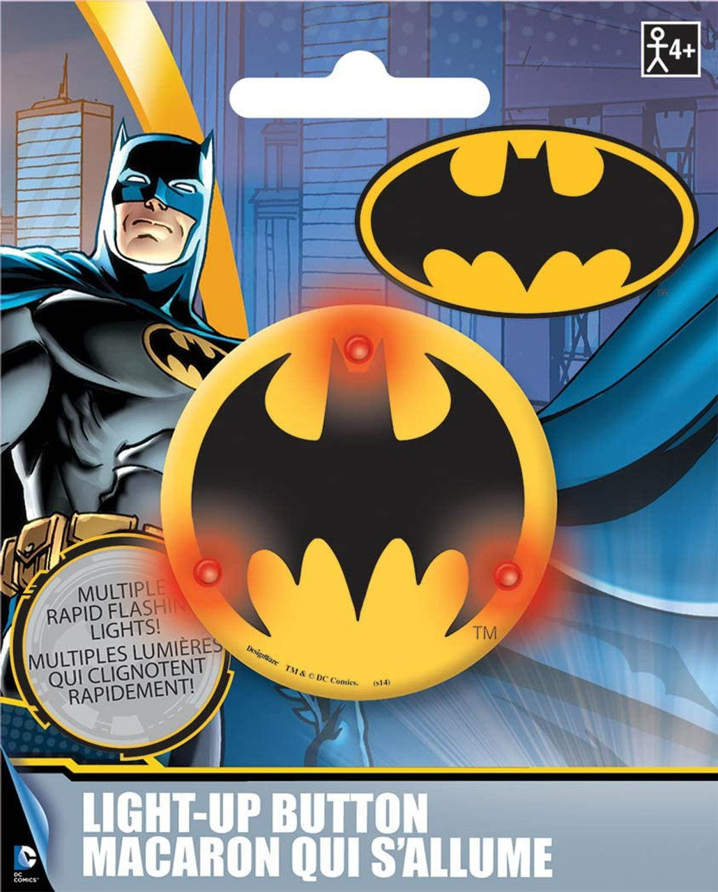Batman Light-Up Button