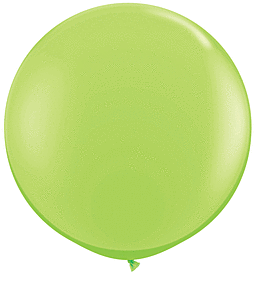 Qualatex 3ft Lime Green Latex Balloon 2ct