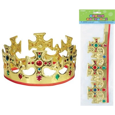 Soft Plastic Gold Crown
