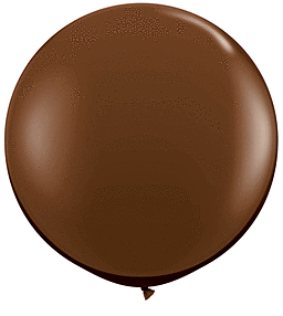 Qualatex 3ft Chococlate Brown Latex Balloons 2ct