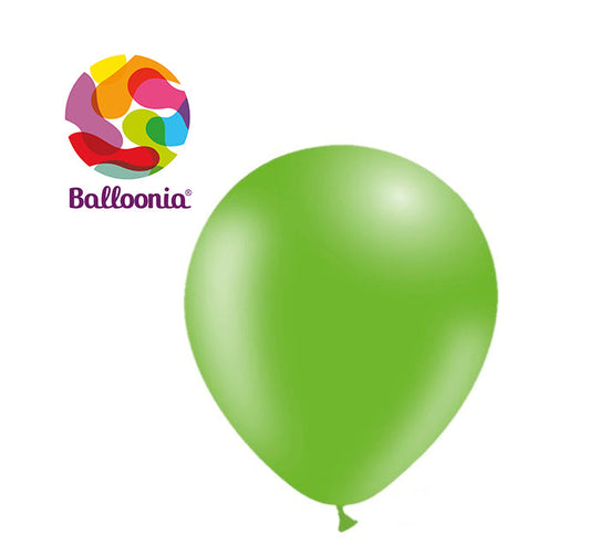 Balloonia 12" Latex Apple Green 100ct