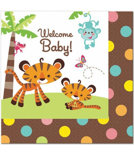 Fisher Price Baby Shower Lunch Napkins 16ct