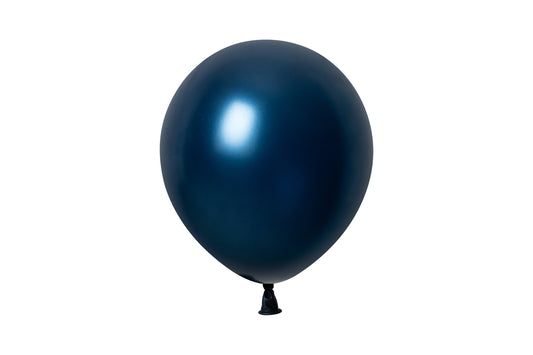 Winntex Premium 12" Metallic Navy Blue Balloons 100ct