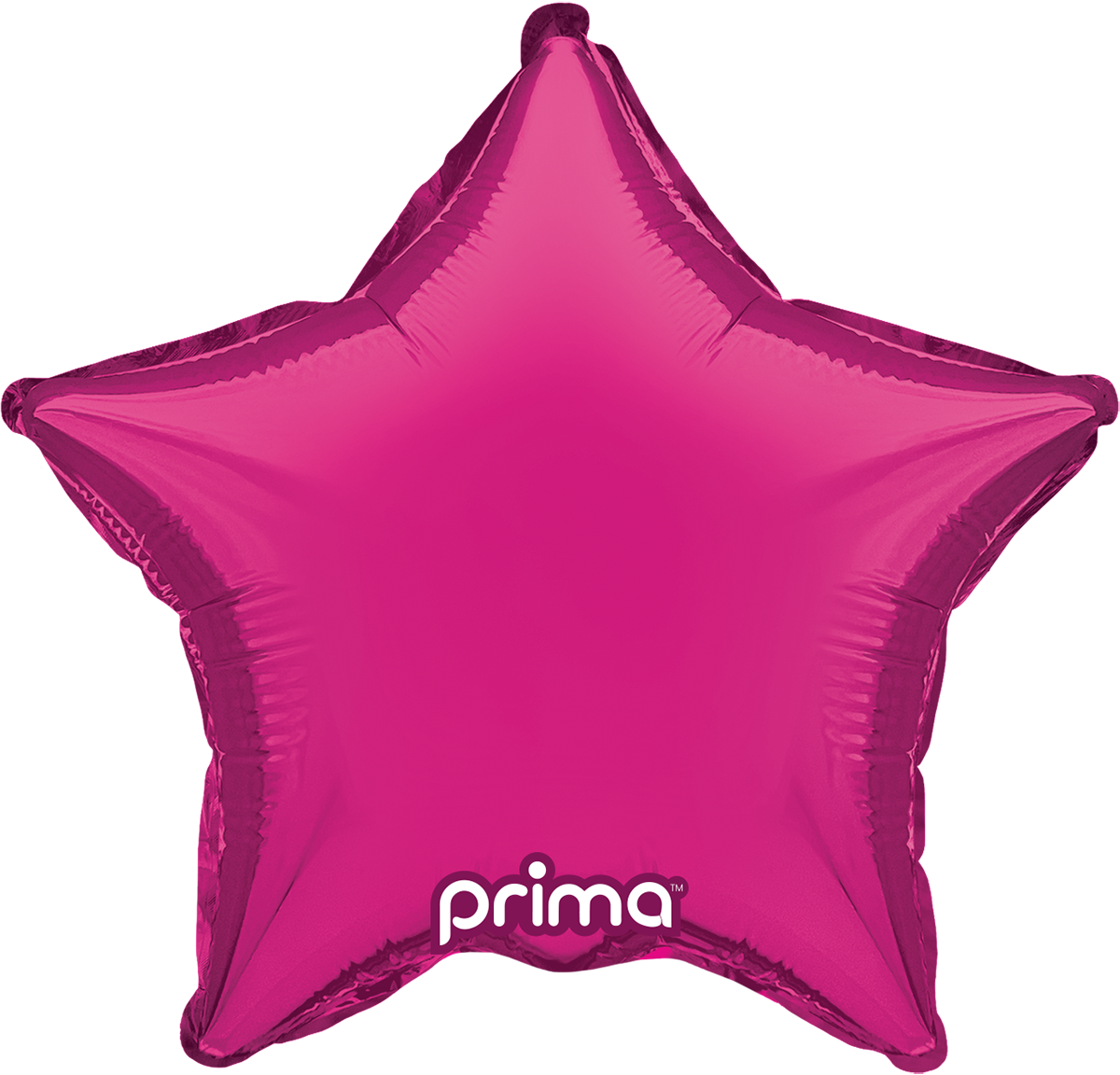 Prima 9" Hot Pink Star Balloon 6ct