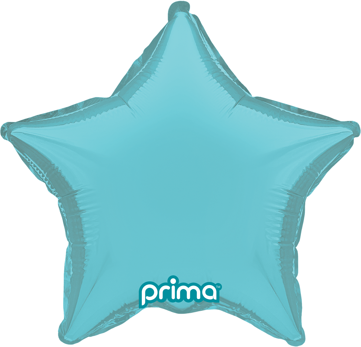 Prima 9" Light Blue Star Balloon 6ct