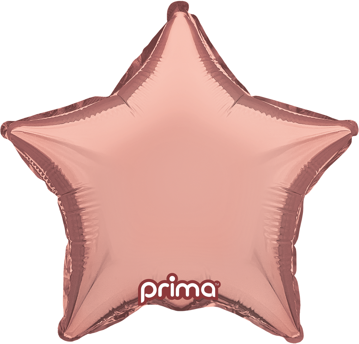 Prima 9" Rose Gold Star Balloon 6ct