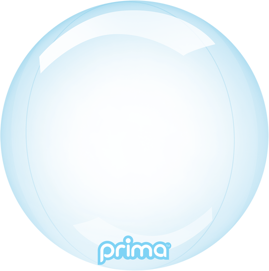 Prima 10" Blue Glass Sphere Balloon