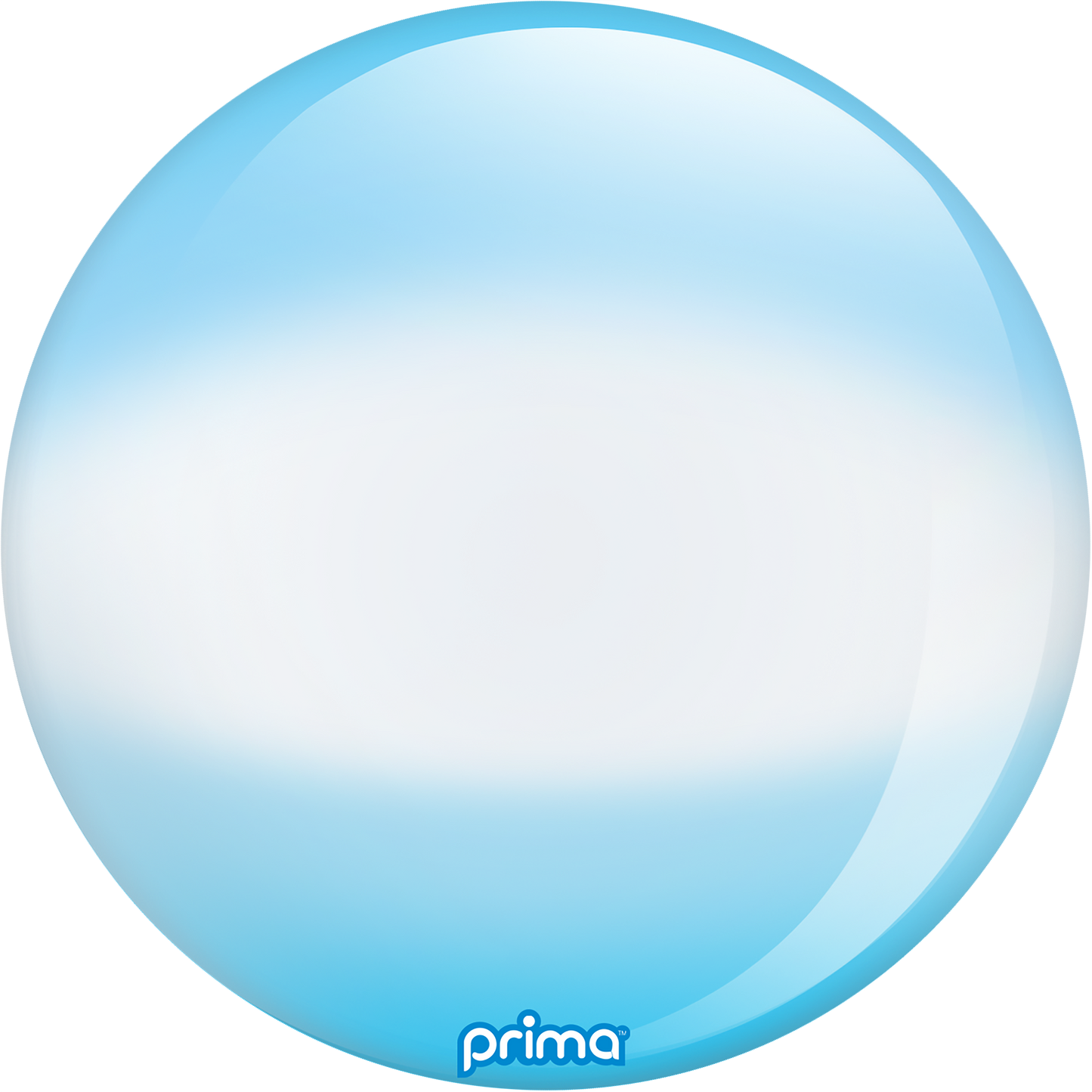 Prima 20” Blue Halo Sphere Balloon