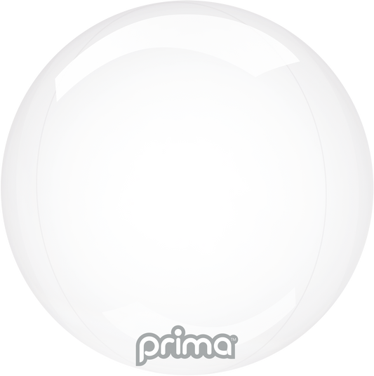 Prima 12" Clear Glass Sphere Balloon