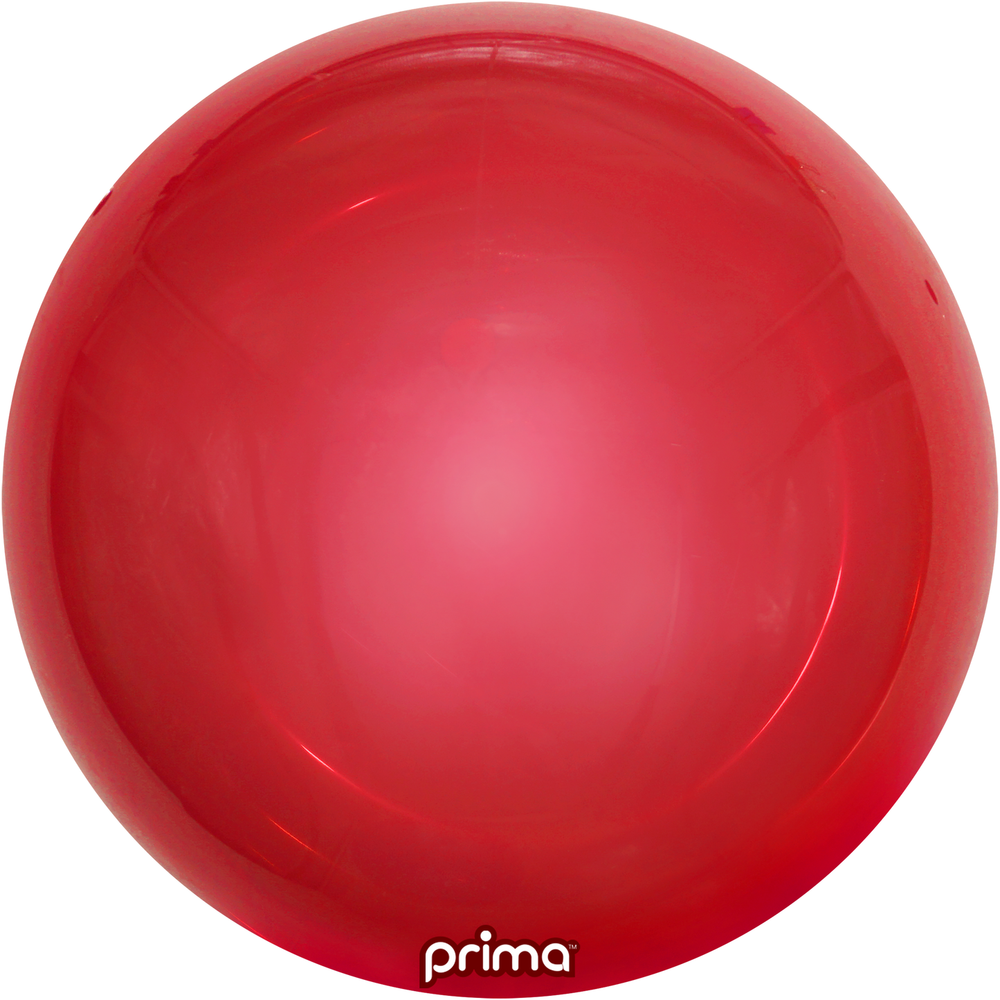 Prima 20” Red Metallic Sphere Balloon