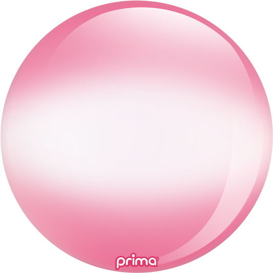 Prima 20” Pink Halo Sphere Balloon