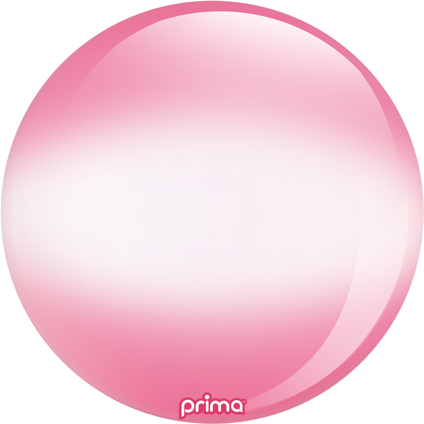 Prima 20” Pink Halo Sphere Balloon