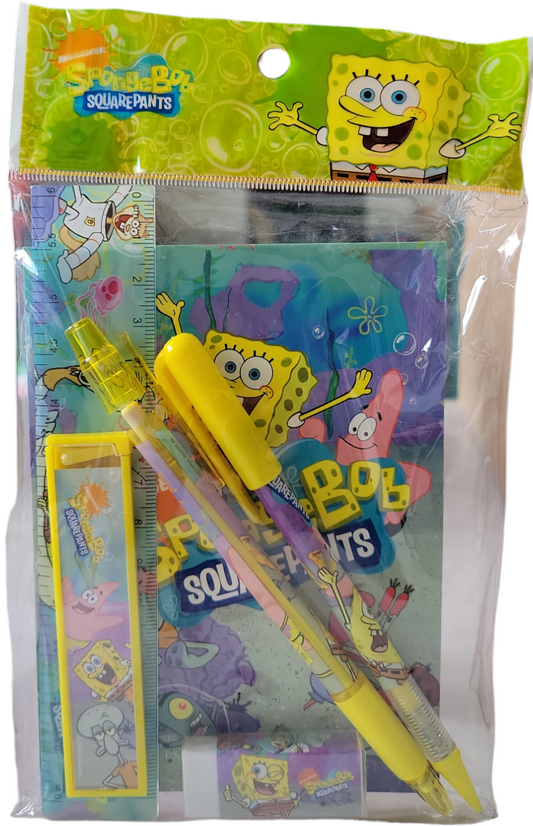 Spongebob Notebook Kit 6pc
