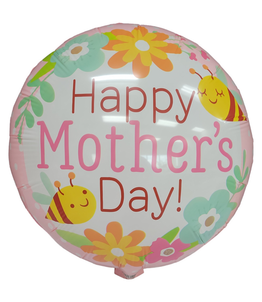 Party America 18" Happy Mother's Day Bee Balloon