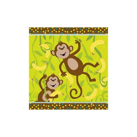 Monkeyin' Around Plastic Tablecover