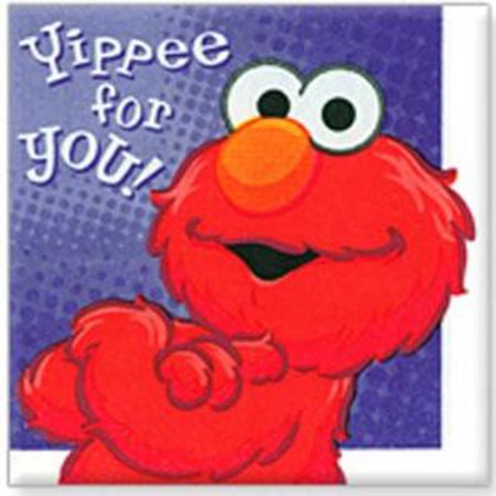 Elmo Yippee for You! Beverage Napkin 16ct