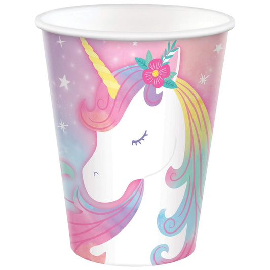 Enchanted Unicorn 9oz Cups 8ct