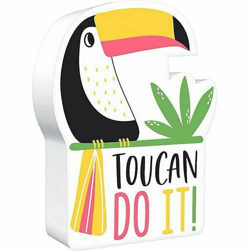 Toucan Do It! BLock Sign
