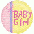 ValueLine 18" Baby Girl and Spice Balloons