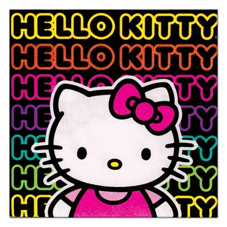 Hello Kitty Tween Beverage Napkins 16pc